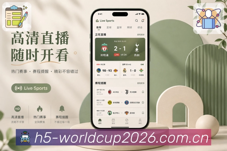 世界杯下注 APP 赛事客户端界面